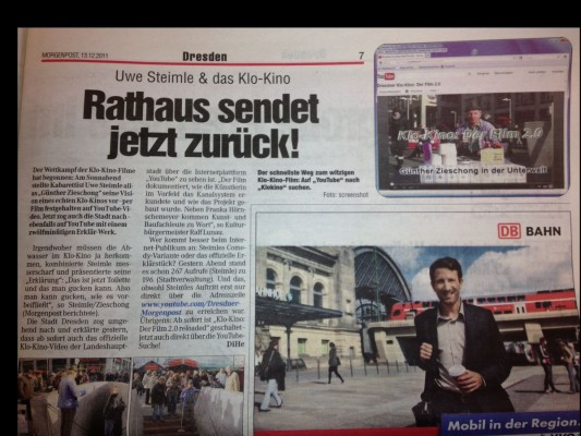Dresdner Morgenpost vom 13.12.2011