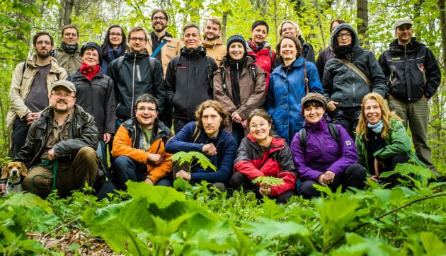 Die Wandergesellschaft vom 14.4.2014, Foto: André Wirsig