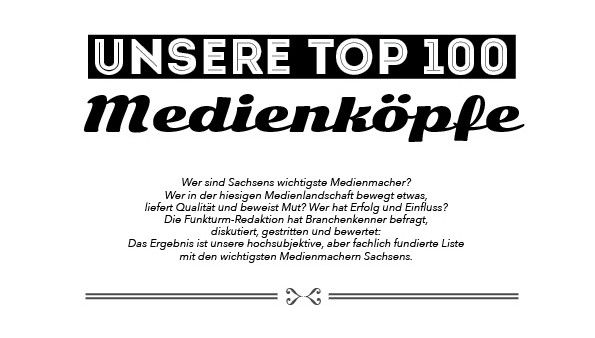 Ausriss aus Funkturm, das Medienmagazin - Seite 34. 