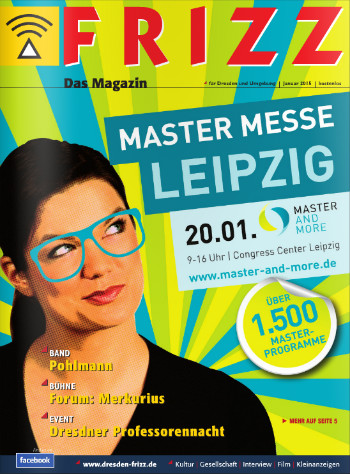 "FRIZZ Dresden: Cover der letzten Ausgabe. 