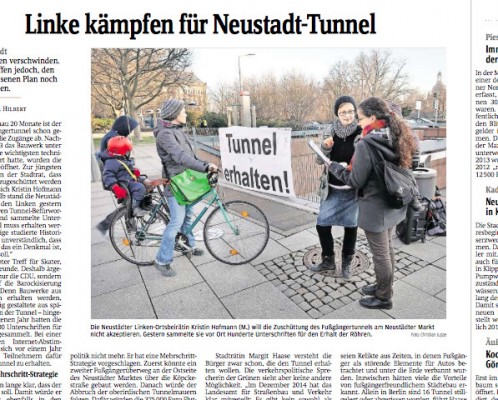 Aussriss aus der "Sächsischen Zeitung" vom 4.2.2015, Seite 17. 