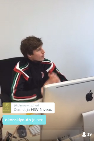 HSV-Niveau - beim redaktionsinternen Fußballquiz (Screenshot) versagte die "11 Freunde"-Redaktion. 