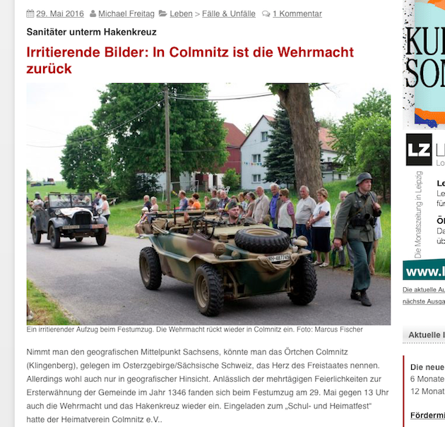 Screenshot Leipziger Internet Zeitung
