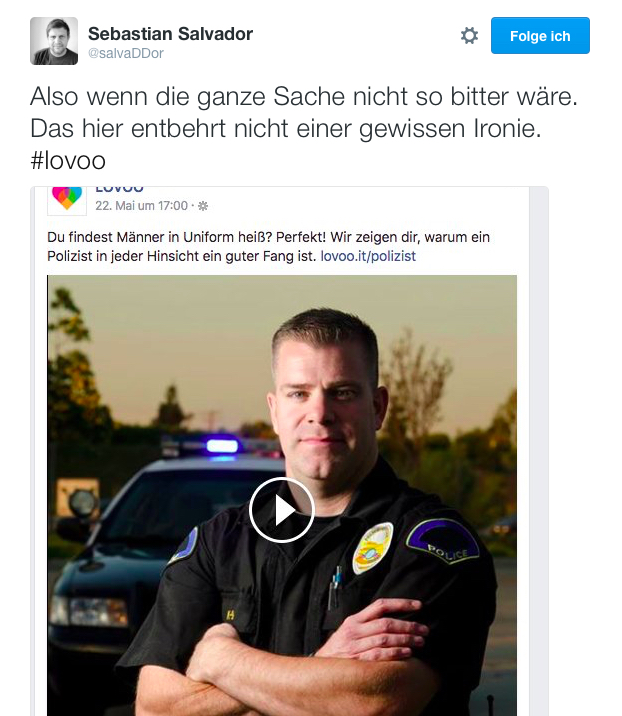 Lovoo-Werbung