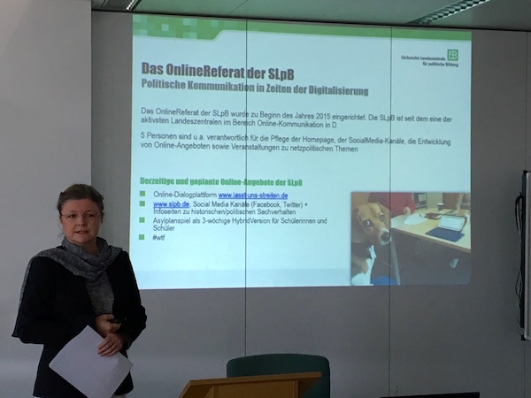 Annette Rehfeld-Staudt von der SLpB