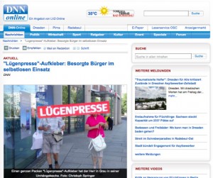 Screenshot von DNN-Online.de